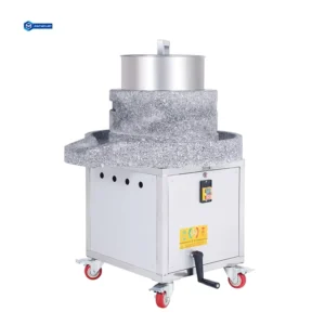 Hot New Design Electric Stone Grinder Commercial Fully Automatic Machine Grain Stone Mill Baking Equipment