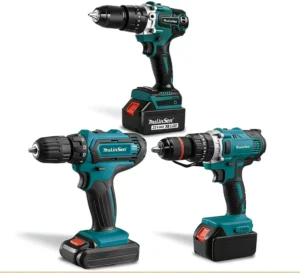 Household Electric Drill 21V Lithium Battery Handgun Drill Electric Tool High Power Brushless Hand Drill 5Ah 750W