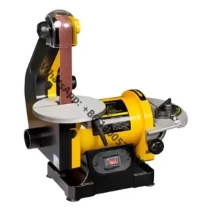 Household Power Sander 220V 300W 2850RPM 125mm Belt Disc Sand Polishing Machine Multi Function Mini Bench Grinder
