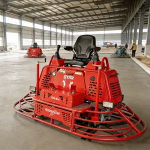 Hydraulic Control Double Disc Ride on Vibrating Concrete Power Trowel 1200mm Power Float Machine