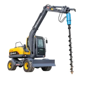 Hydraulic Earth Auger Efficient Post Hole Digger Drill for Farming Gear Bearing Engine Core Components