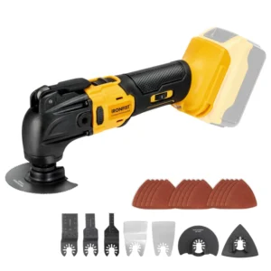 IRONFIST Cordless Oscillating Tool Brushless Motor 6 Speed Quick Change Blade Multi Tool for Cutting Wood Scraping Sanding