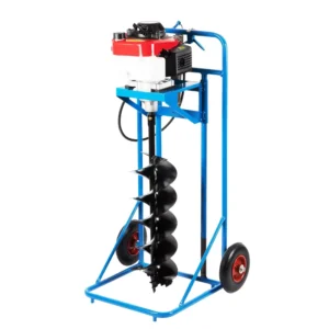 Industrial 68cc High Power Gasoline Ground Drill Metal Earth Auger for Digging Holes Orchards for Agricultural Planting Tree
