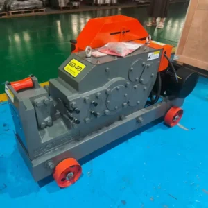 Industrial Automatic Rebar Cutting Machine Gear Driven Electric Steel Bar Cutter Bender Tools for Construction High Productivity