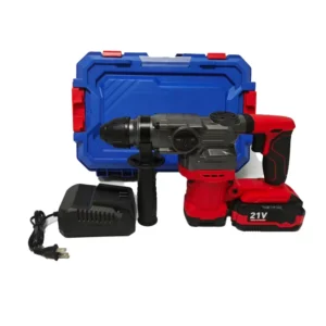 Industrial Compact Cordless Rotary Hammer Drilling 1200 RPM 5500 BPM 30mm Concrete Lithium Ion 5.0J Impact Energy 3-Year
