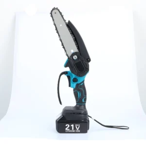 Industrial DIY Brushless 1200W Battery-Powered Electric Chain Saw One-Hand Double OEM