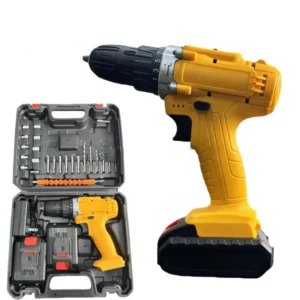 Industrial DIY Screwdriver Brushless Motor Variable Speed Cordless Drill with Battery Charging Source Impact D