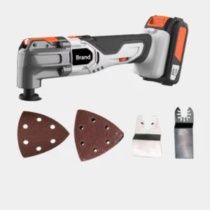 Industrial Electric 20V Cordless Brushless Motor 6 Variable Speed 3 Degree Oscillating Multi Tool Kit Quick Lock Accessory