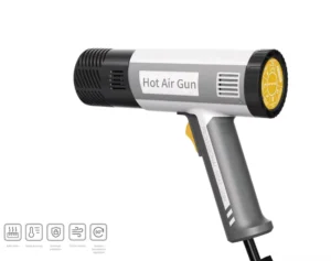 Industrial Electric Hot Air Gun Professional and DIY Grade High Temperature 500 600C for Heating Adjustable Temperature