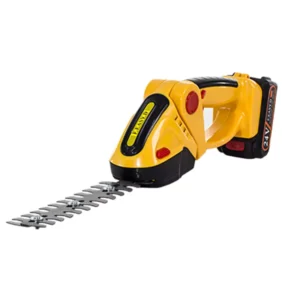 Industrial Grade 24V 36V Rechargeable Lithium Battery Single Handed Hedge Trimmer for Pruning Grass Cutting Landscaping