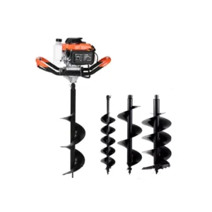 Industrial Grade 63cc 2 4 Stroke Hydraulic Earth Auger Drilling DIY Metal Hole Digger with Motor Drive Excavator Machine