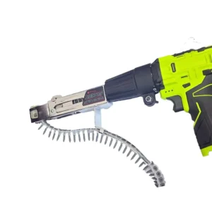 Industrial Grade Continuous Firing Electric Ceiling Nail Gun DIY Woodworking Air Source Motor Chain Screw Gun