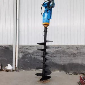 Industrial Grade Convenient Ground Auger and Portable Earth Drilling Machine Screw Pile Foundation