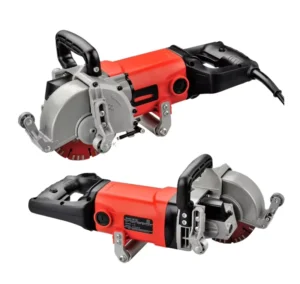 Industrial Grade Electric Miter Saw Power Cutter Concrete Brick Wall Chaser Machine Chisel Groove Slotting Cutting Function
