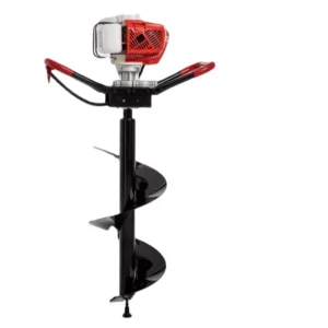 Industrial Grade Gas Powered 51.7cc 2 Stroke Metal Post Hole Digger Fence 1E44FA Engine Gasoline Earth Auger