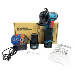 Industrial Grade Mini Multi Function Cordless Electric Angle Grinder with Stainless Steel for Cutting and Polishing