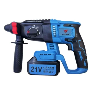 Industrial Grade Multifunctional Brushless Electric Hammer Impact Drill with Lithium Ion Battery Portable Cordless Tool
