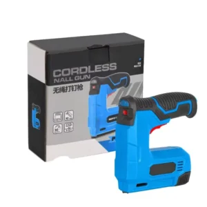 Industrial Grade Portable Mini Cordless Electric Nail Gun 3 in 1 for Wood Paper Battery Power Warranty