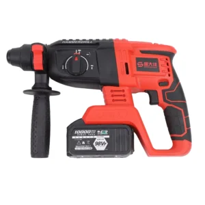 Industrial Grade Rechargeable Impact Electric Hammer Drill High Power Dual-Use with Dual-Mode Switching Brushless Electric Drill