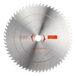 Industrial Grade TCT Laser Welded Circular Saw Blade 12″ 80T Teeth for Solid Wood Plywood Cutting Power Tool
