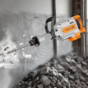 Industrial Heavy Duty 110V 220V Jack Hammer Electric Pick & Demolition Breaker Set DIY Power Drills Tools