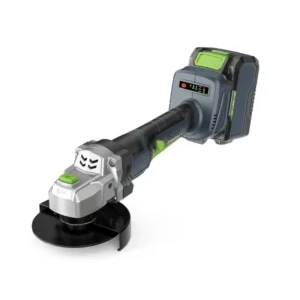 Industrial Heavy Duty Electric Angle Grinder 9 Inch 2400W Variable Speed with Anti Vibration Handle for Concrete Stone Grinding