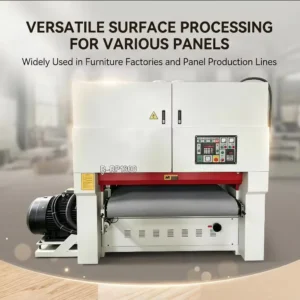 Industrial Heavy Duty Wide Belt Sander R RP1300 1300mm Wood Sanding Machine for Panel Processing