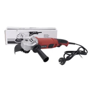 Industrial Variable Speed 220V 1200W Angle Grinder Set 125mm Handheld with Anti Vibration Handle and Ergonomic Design