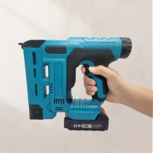 Industrial Woodworking Applications Cordless Lithium Electric Nail Gun High Fast Nailing Performance 2000mAh Battery 70