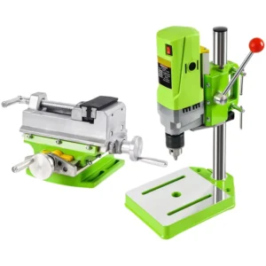 IndustryLevel Mini Drill Press Bench Drilling Machine with Display Equipped with Bearing and Motor Core Components