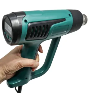 Intelligent Industrial Hot Air Gun Electric Digital 2000W High Power Adjustable Temperature Display 250 500L min Airflow