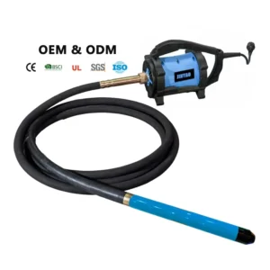 JINYAO High Frequency Internal Electric Concrete Vibrator Motor Handheld 3 HP Single Phase 50 60Hz 220V 110V Long Lifetime 4 6m