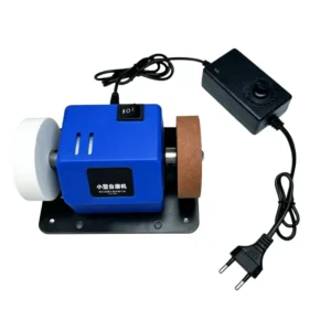 KQ 22101 Mini Grinding Machine Electric Bench Grinder Wheel Grinder Variable Speed Sharpening Grinder Tool Accessories