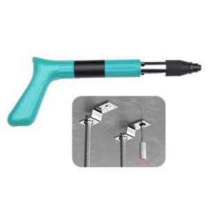 Ke Model Mini TZ Manual Mini Powder Actuated Framing Nail Gun with Silencer Block for DIY Ceiling Work Steel Material