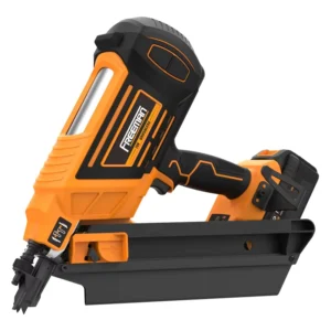 LD34100 Industrial 20V Cordless 34 Degree Framing Nail Gun 100mm Fasteners Heavy Duty 60 90 Nails Min 50 Nail Magazine