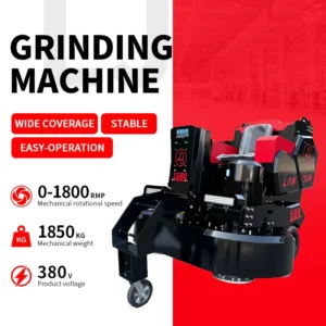 LJ 1688 Ride On Concrete Floor Grinder 48 Heads Dual Disc 55KW Remote Control Industrial Floor Polisher Grinder
