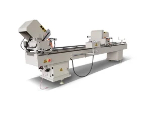 LJZ2-450 Double Head Cutting Saw 3000W High Power 2800rpm 220V/380V for Aluminum PVC Window Machinery