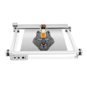 LU2 2 2W Desktop Laser Engraver for Wood Leather Paper DIY Cutting and Engraving Craft Projects