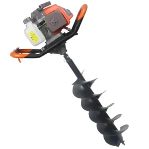 Landscaping Machinery Portable Post Hole Digger 4 Stroke Ground Hole Drill Gasoline Engine Power Earth Auger