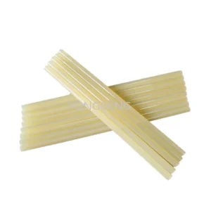Light Yellow Super Strong Adhesive Hot Melt Glue Stick Gun DIY Construction Repair Tool with Alloy Accessories