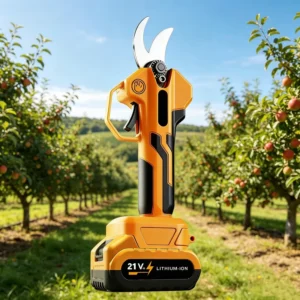 Lightweight 21V Cordless Pruning Shears for Fruit Farm Household Yard Plant Shaping Factory Direct