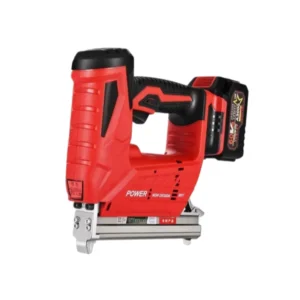 Lightweight Cordless Nail Gun with Visible Aluminum Magazine and 10 30mm Nail Capacity for Construction