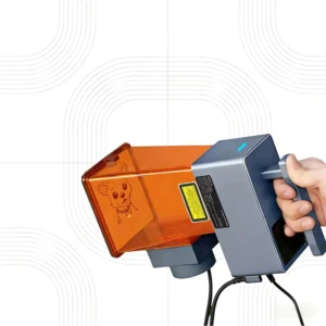 Lightweight Handheld Laser Engraver Labor saving High Precision Long Service Life for Industrial Universal Marking Work