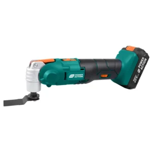 Lithium Ion Cordless Oscillating Multi Tool Variable Speed Electric Multi Function Tool with LED Working Light for Renovation