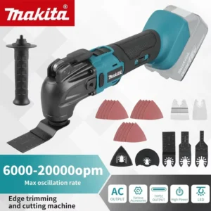 Long Battery Life Tools Variable Speed Anti-Restart Function for DIY Enthusiasts and Carpenters Oscillating Multi Tool