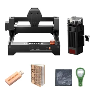 Longer Ray5 Mini Laser Engraving Machine 2.5W 3.5W 5.5W High Accuracy CNC for Metal Wood Rubber Plywood MDF Portable Mini