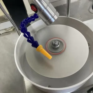 Low Vibration Noise Electric Bench Grinder Angle Flat Grinding Facet Machine 6 Inch Diamond Grinding Stainless Steel for Jewelry