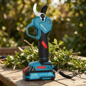 MT8602 2 Cordless Electric Pruning Shears Brushless Metal Branch Scissors with Battery Power SK5 Blade Material