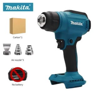 Makita 550°C Temperature Control Heat Gun 18V Cordless Handheld Hot Air Gun With LED Display Soldering Thermal Blower New