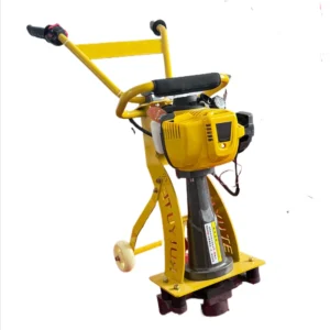 Manual Hand Push Concrete Screed Level Vibrator with Power Ruler Road Construction and Building Leveling Machine